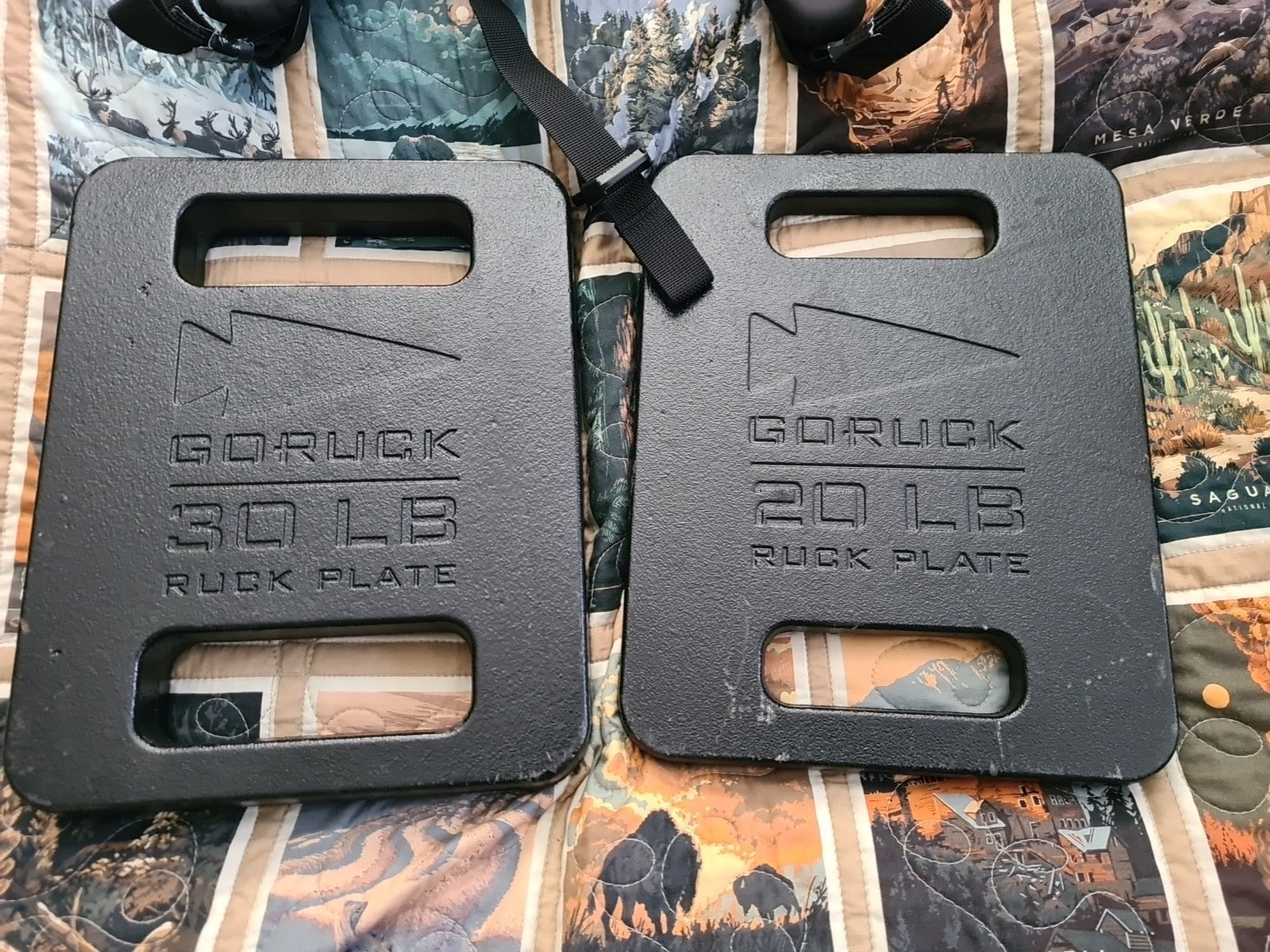 GORUCK Rucking Plate Carrier 3.0 Backpack + 30 & 20 lb Ruck Plate