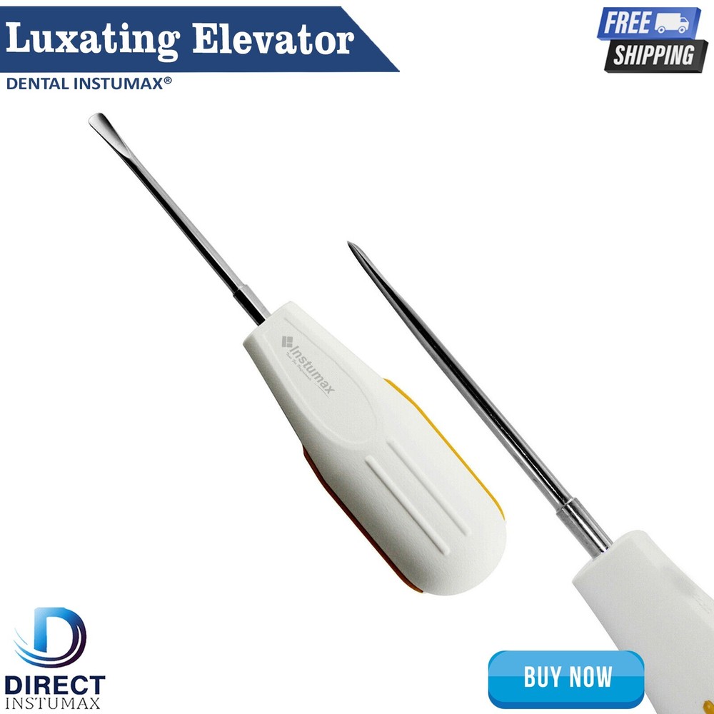 Dental Luxating Elevators 8PCS Periotome Luxation Root Extracting Extraction Kit
