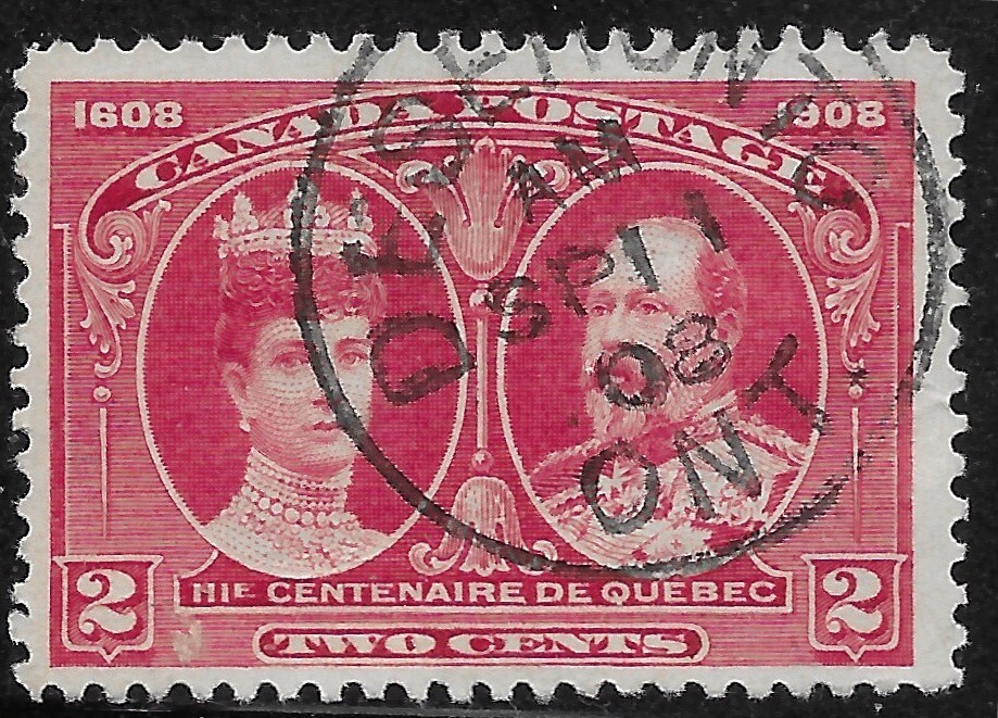 1908 CANADA  Sc#98 USED VF