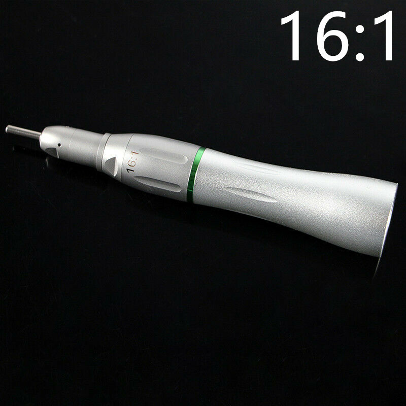 Dental 16:1 Straight Handpiece Low Speed For Electric Polisher Micro Motor IPR