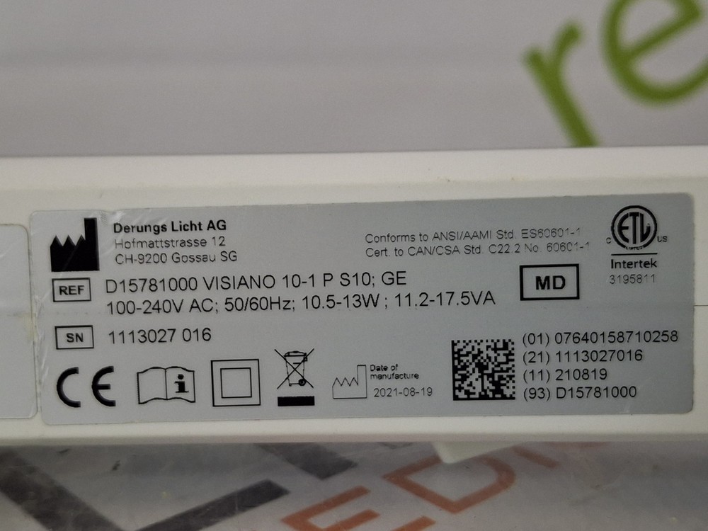 Derungs Visiano Exam Light
