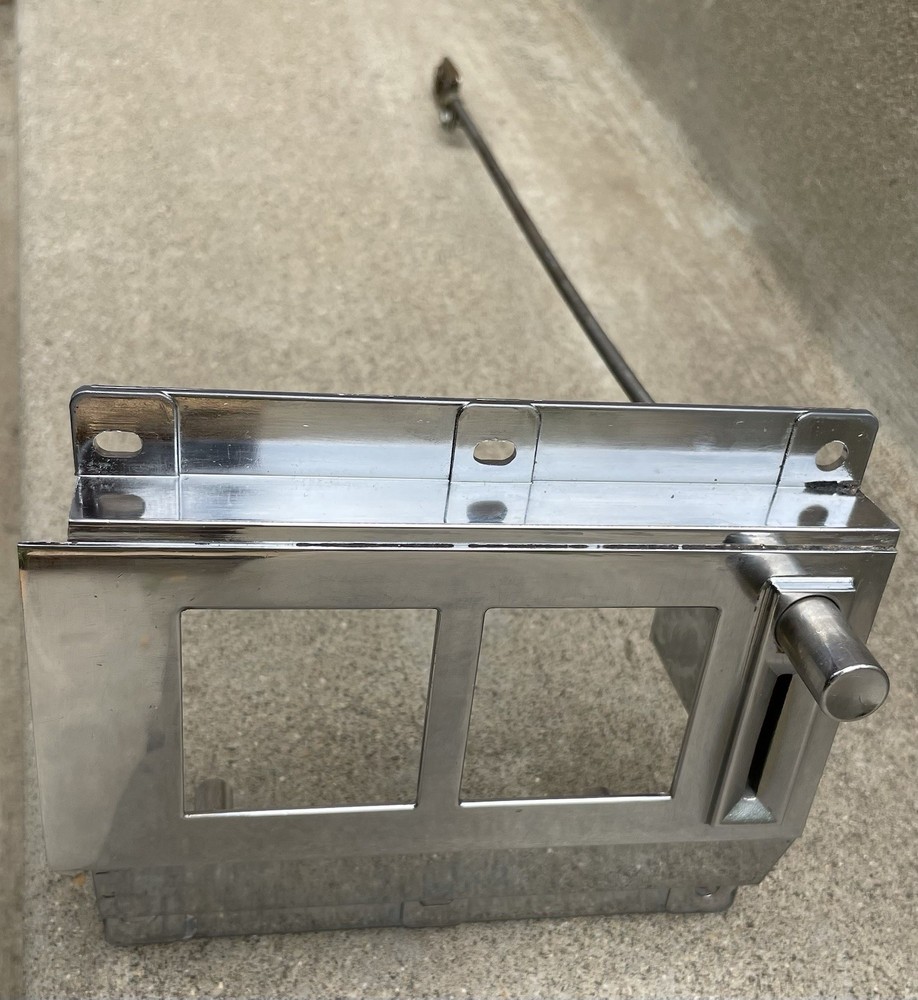 1963 Seeburg LPC1 Chrome Coin Release Mount Assembly