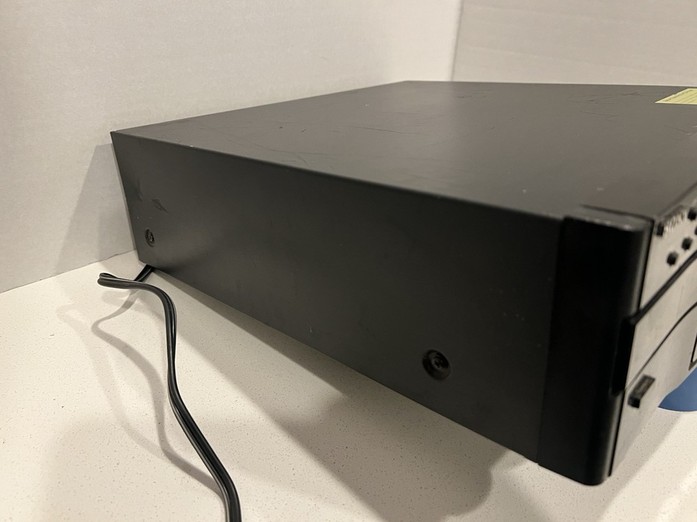 SONY CDP-C322M 5 Disc Carousel CD Player Deck High Density Linear NoRemote WORKS