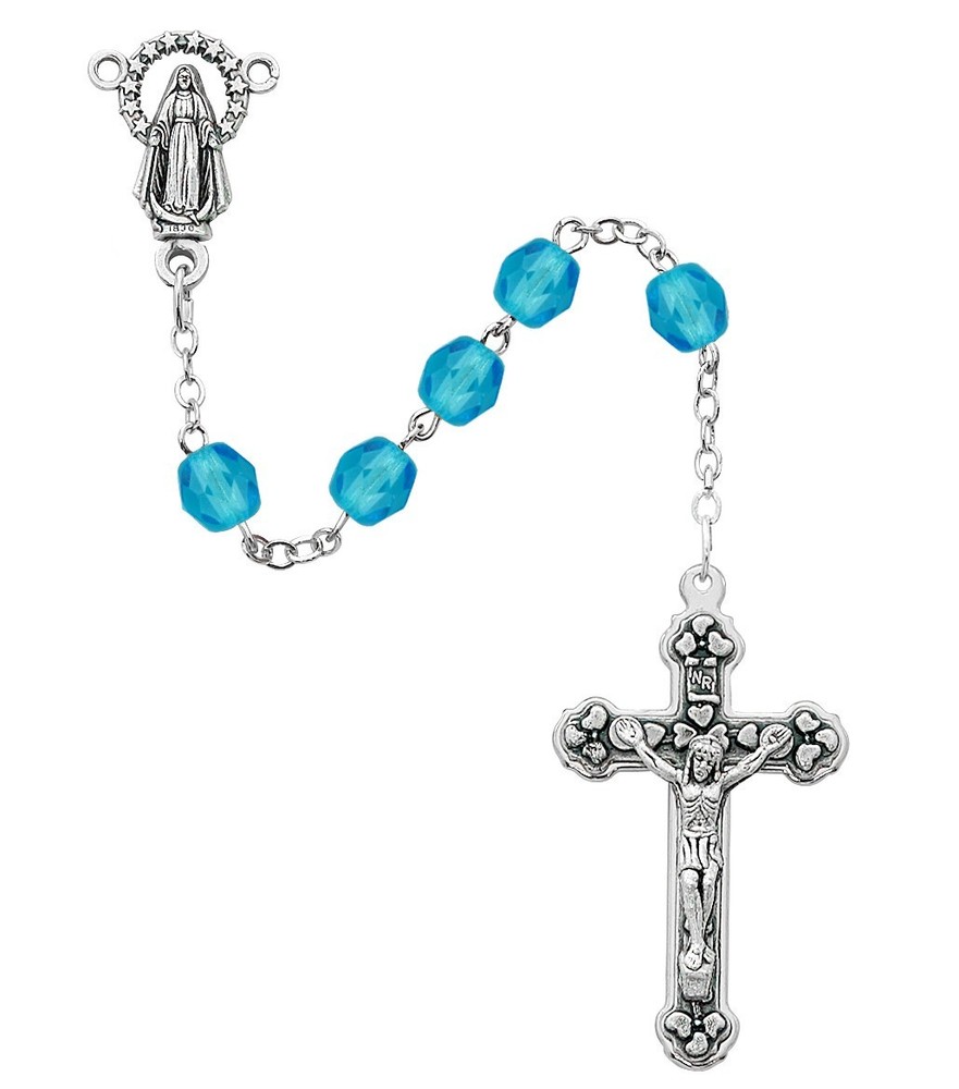 Aqua March Rosary