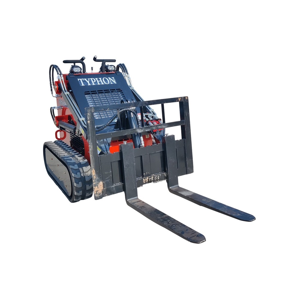Universal Pallet Fork Attachment Fit TYPHON STOMP and 1-Ton Skid Steer Loader