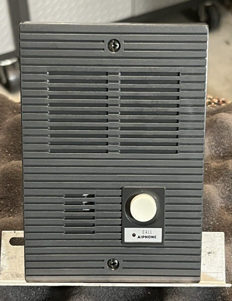 (1) Aiphone Door Station Model IB-NA Flush Mount Door Call Intercom. NOS.