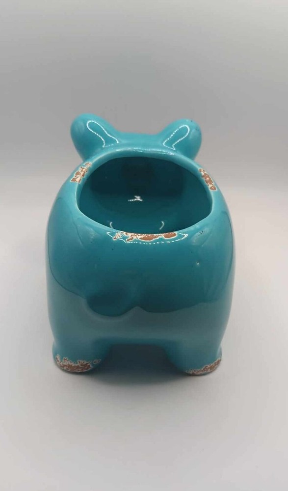 Pig Planter Ceramic 5.5” Long X 3” Tall