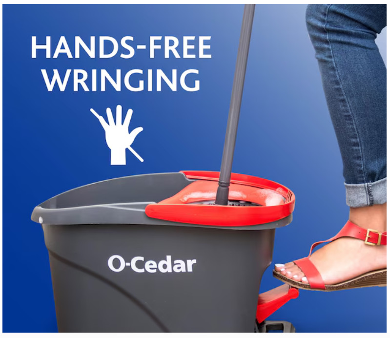 O-Cedar EasyWring Spin Mop & Bucket System