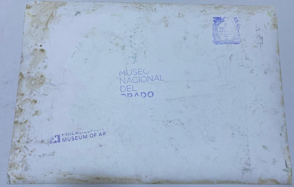 JOHN SINGER SARGENT Drawing on paper (Handmade) signed and stamped mixed media.