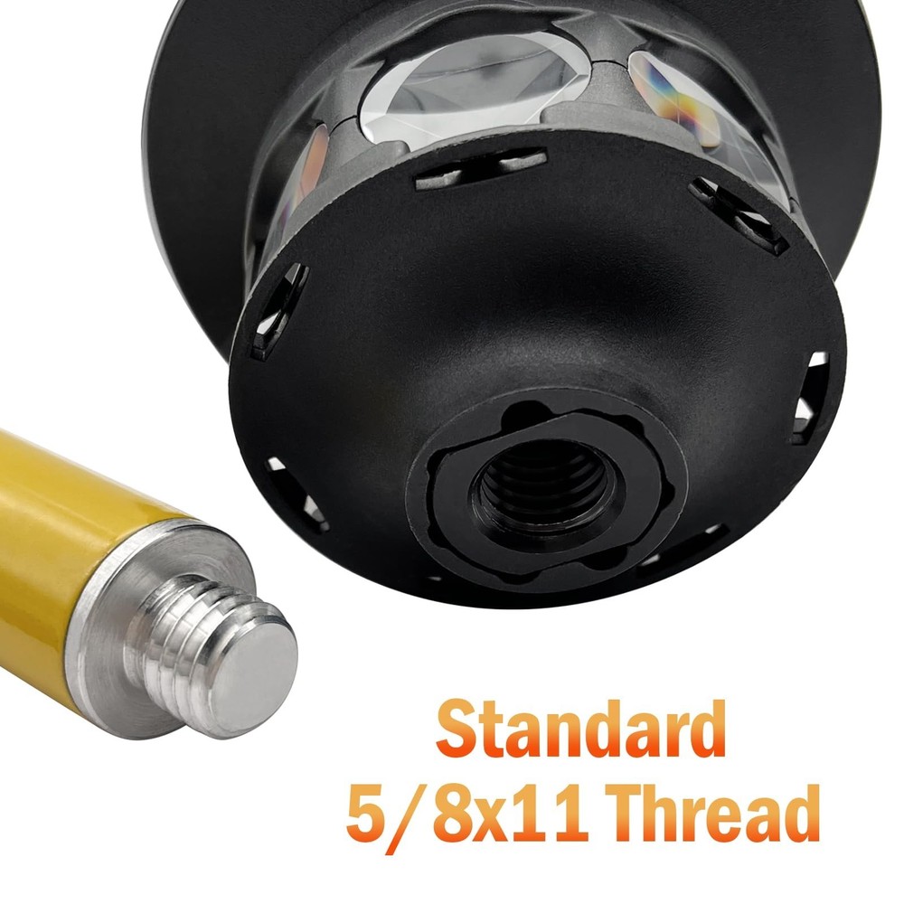 360 Degree Reflective Prism Compatible with Trimble Total Station with 10cm E...