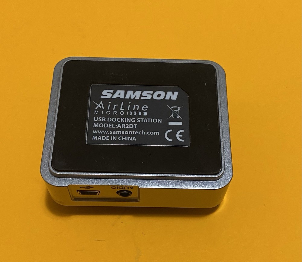 Samson AirLine Micro Wireless Camera Microphone System AL2 AR2 Untested