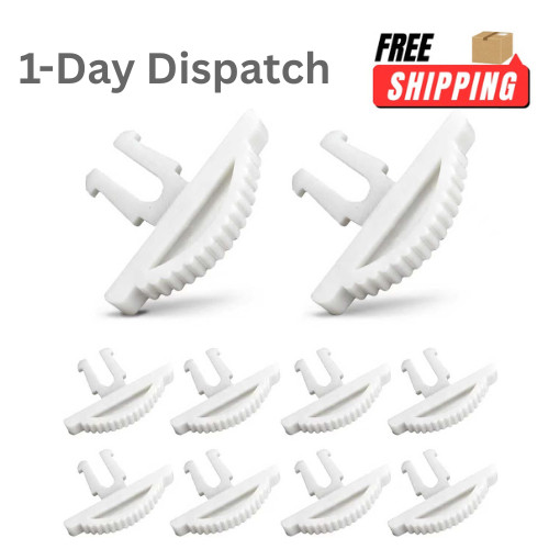 10 Pack Window Latches Compatible with Eze Breeze White