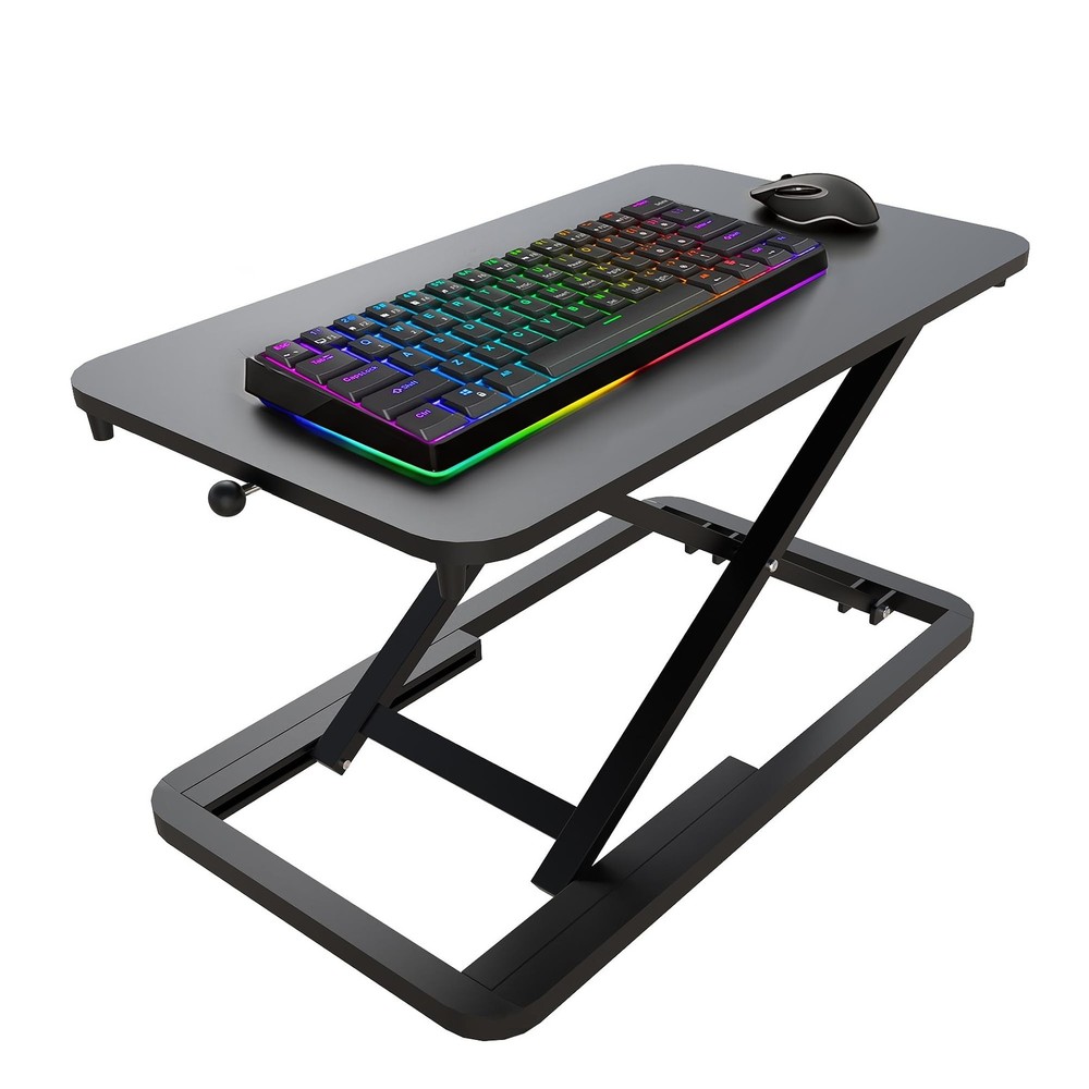 Keyboard Riser for Desk- 23.6’‘ Height Adjustable Standing Desk Conv