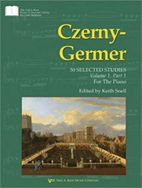 Czerny-Germer: Volume 1: 50 Selected Studies by Keith Snell