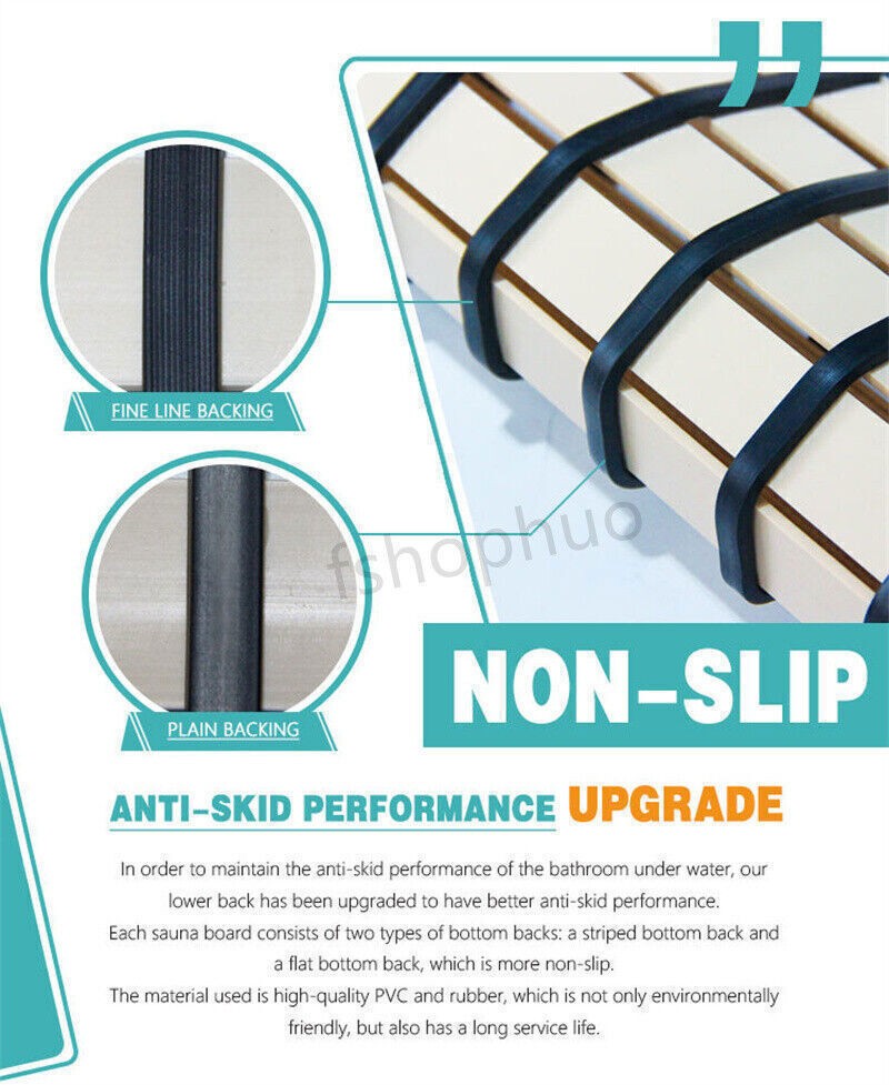 Anti Slip Bathtub Shower Mat For Spa Bathroom Floor Mat Safety with Drain Hole