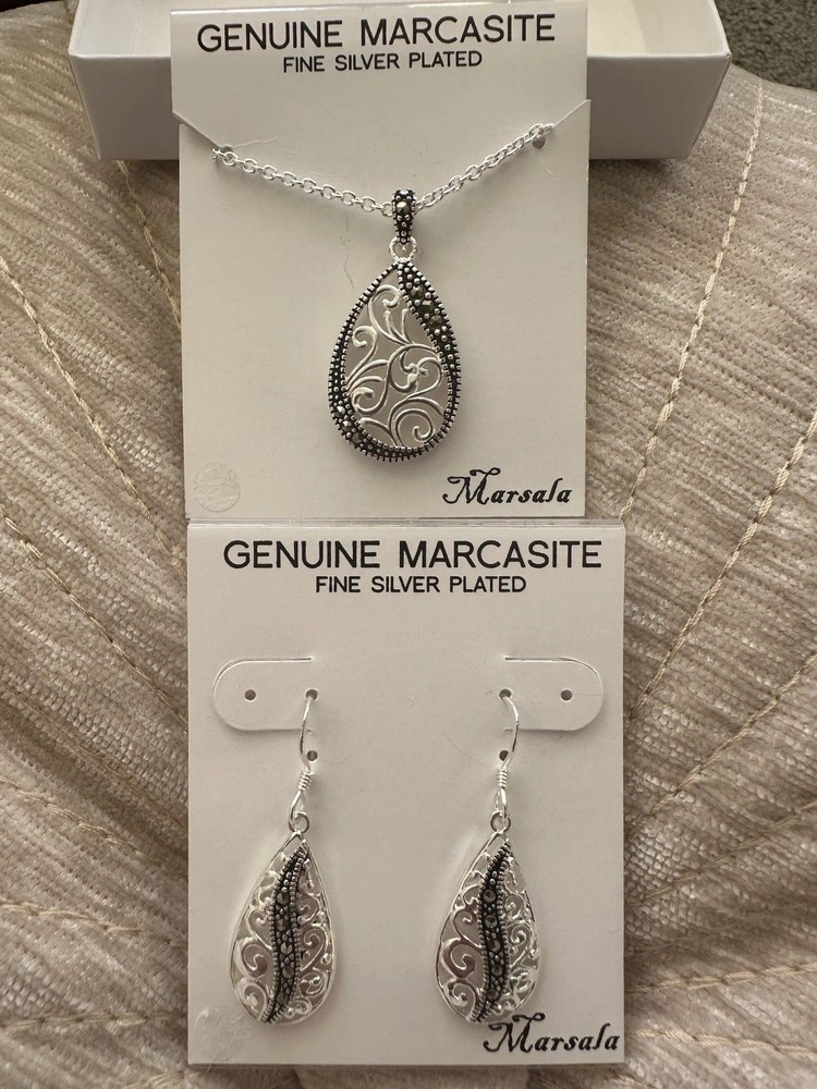 New Necklace And Earrings