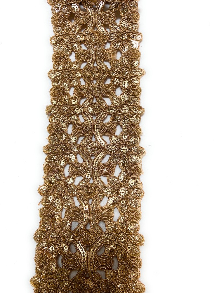 Sequin Gold Trim