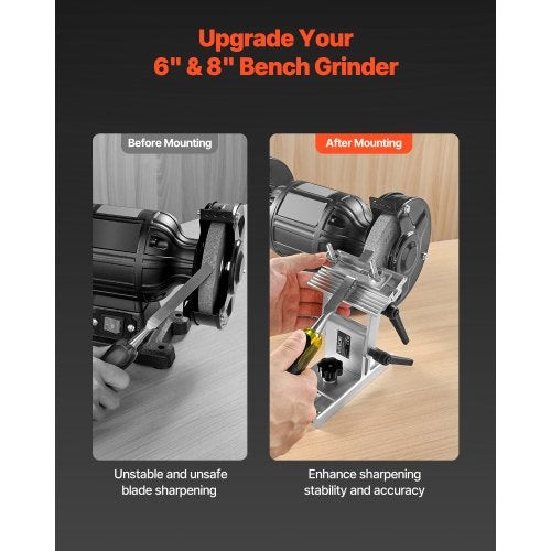 Bench Grinder Tool Rest Adjustable Replacement Tool Rest Sharpening Jig for 6