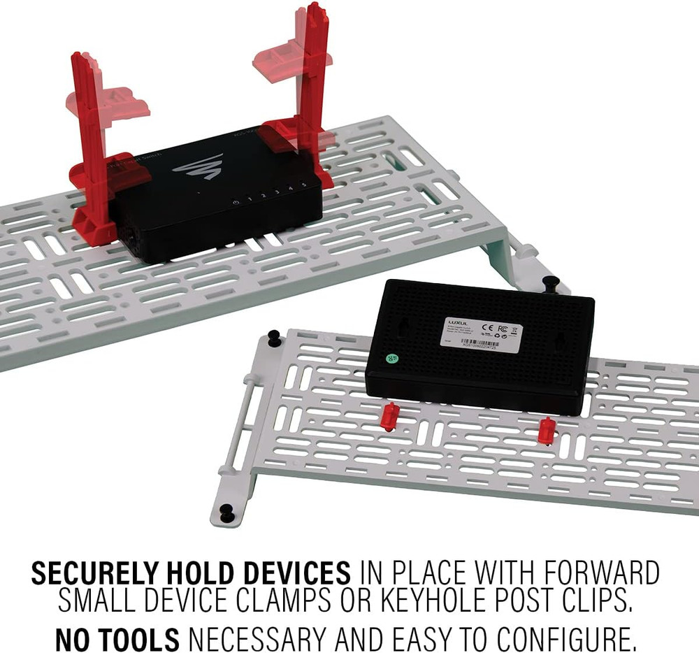 AC1050-EMK Mounting Plate, White/Red