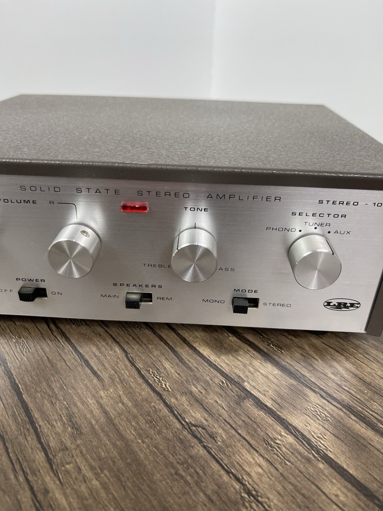 VTG Lafayette Stereo 10BCompact Solid State Bookshelf Stereo Amplifier~Nice