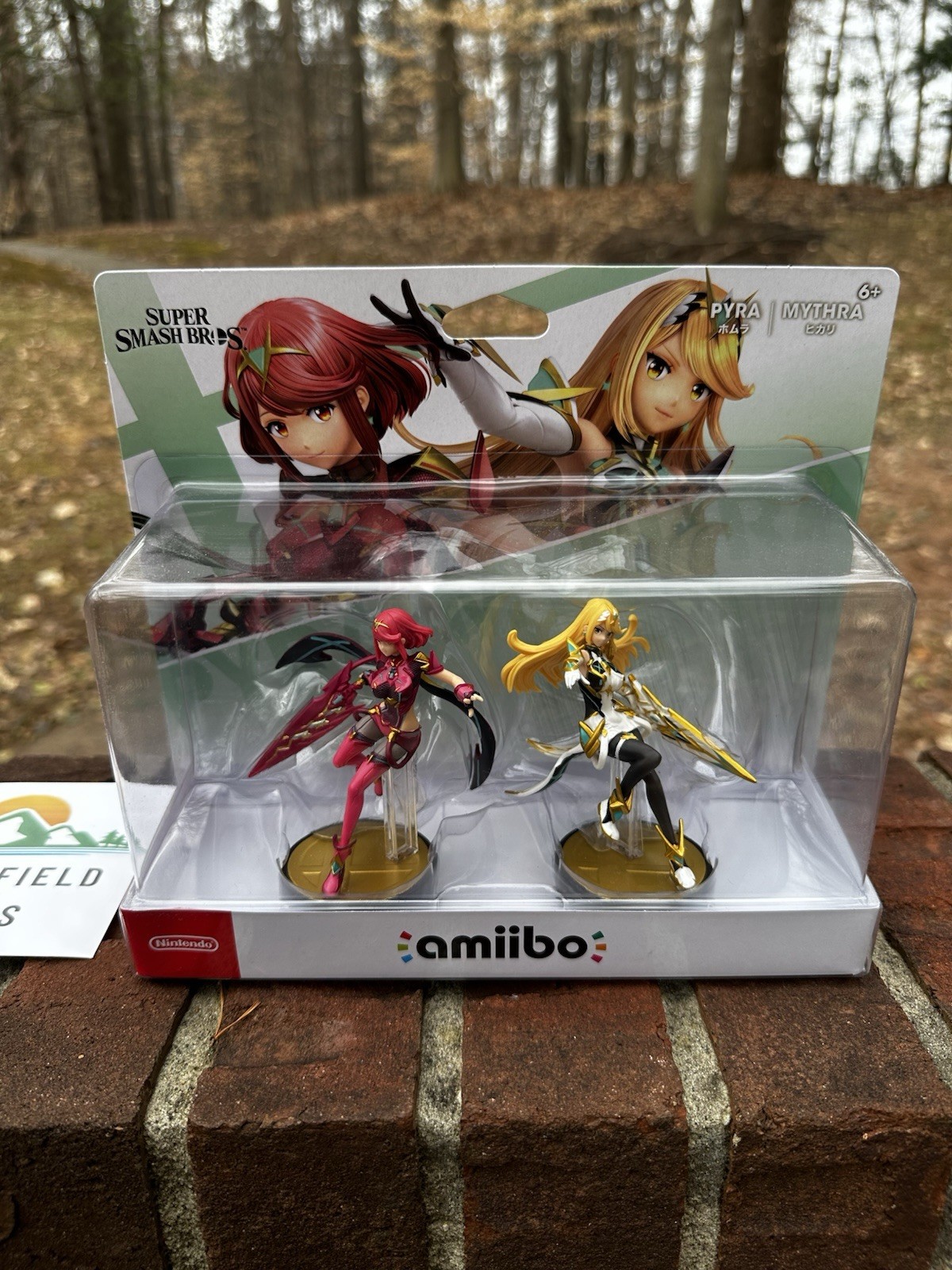 Nintendo Super Smash Bros Pyra & Mythra Amiibo 2 Pack SEALED NEW ✅ FREE SHIPPING