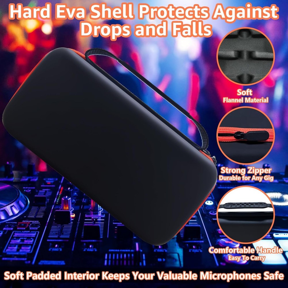 Wireless Microphone Case Compatible with JBL Wireless Two Microphone System