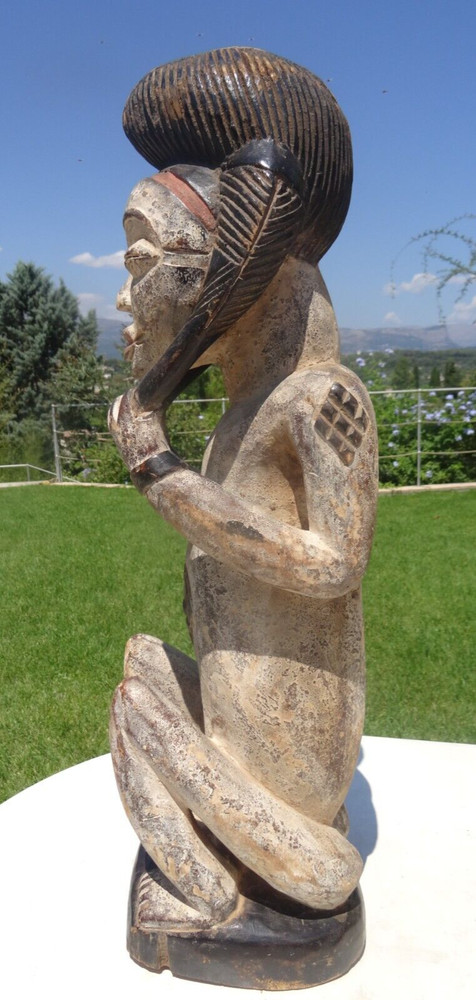 Punu Statue 62 cm Gabon African Art