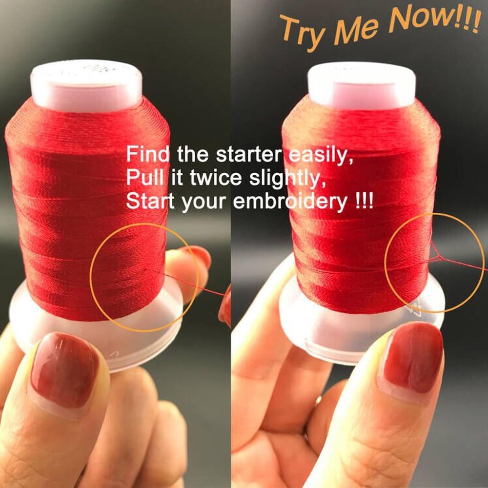 Embroidery Machine Thread Kit Colors