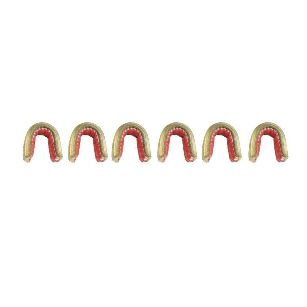 40X Archery Bow String Nocking Points Strings Nock Sets Brass Buckle Clip Knock