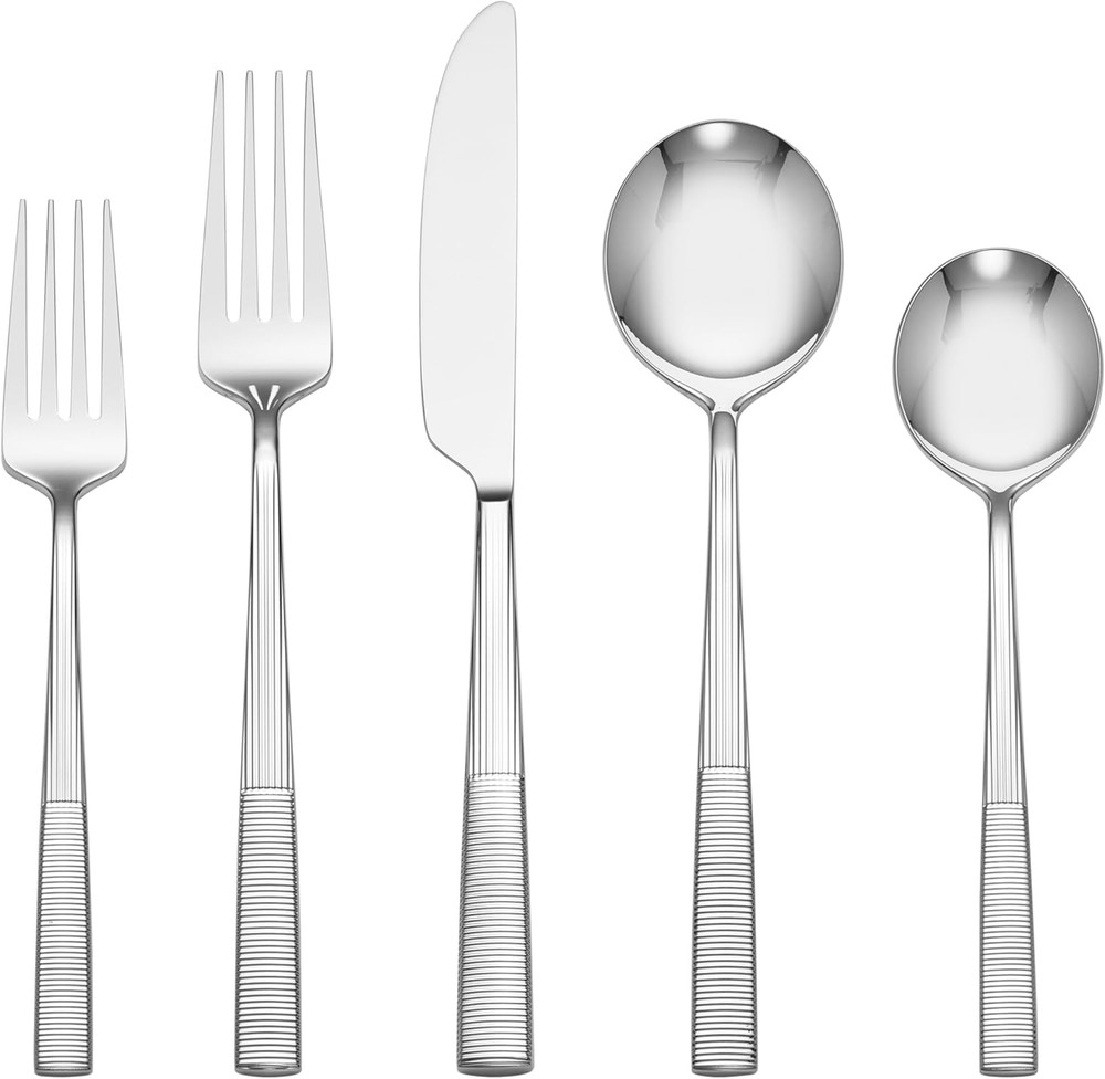 898323 Modulus Mirror 20-Piece Flatware Set