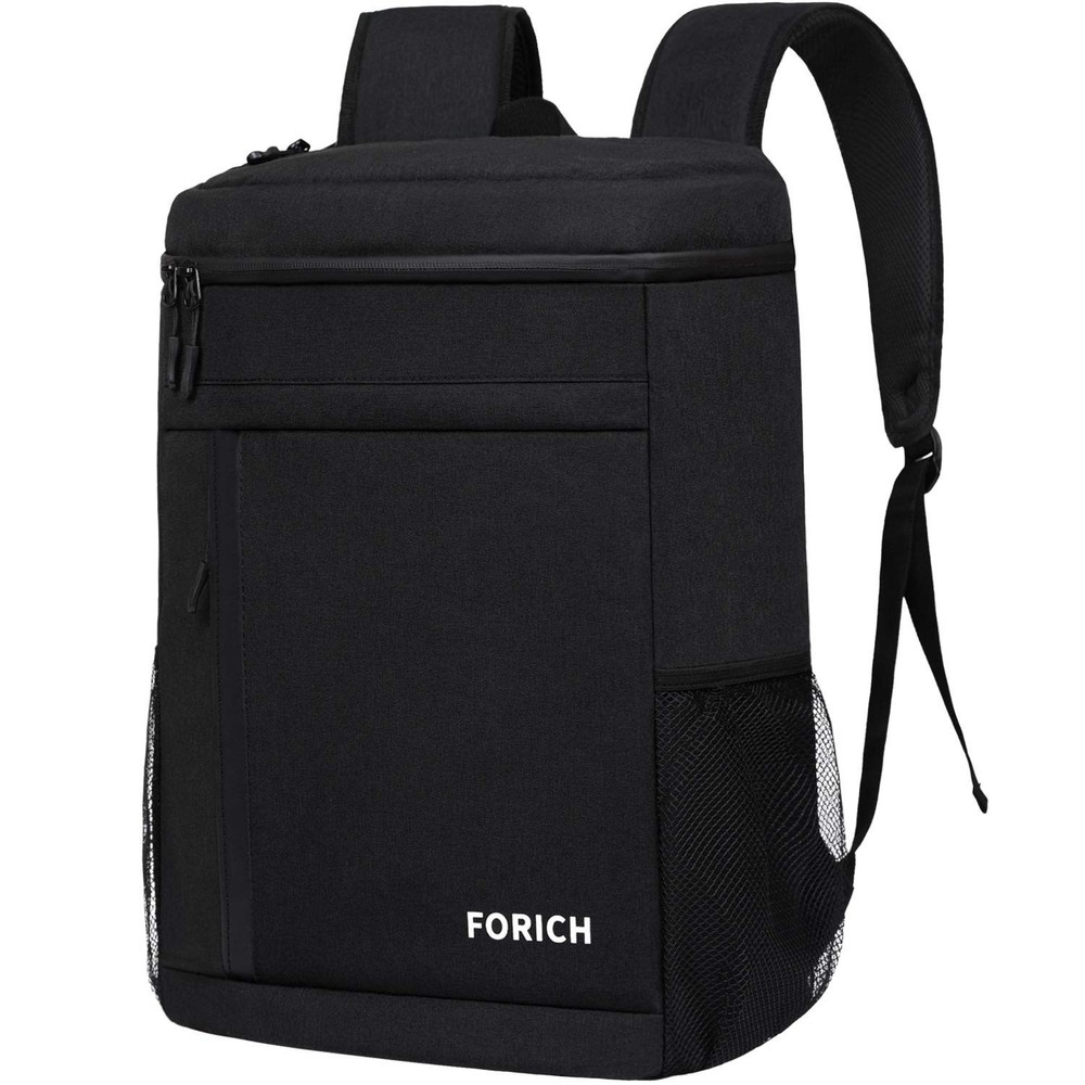 FORICH Soft Cooler Backpack Insulated Waterproof S - Black