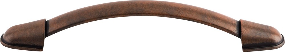 Top Knobs M1204 Buckle Pull 5 1/16" (c-c) Patina Rouge
