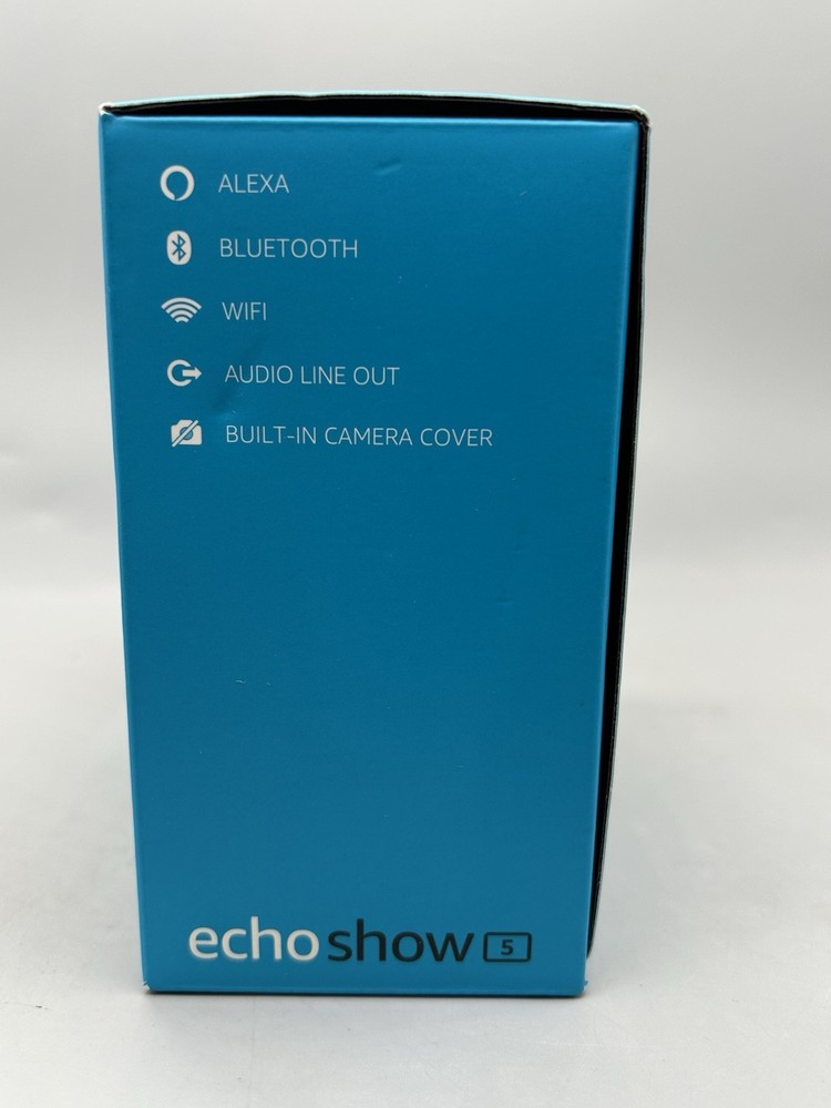 Amazon Echo Show 5 Smart Display (Gen 1) - Black - Sealed