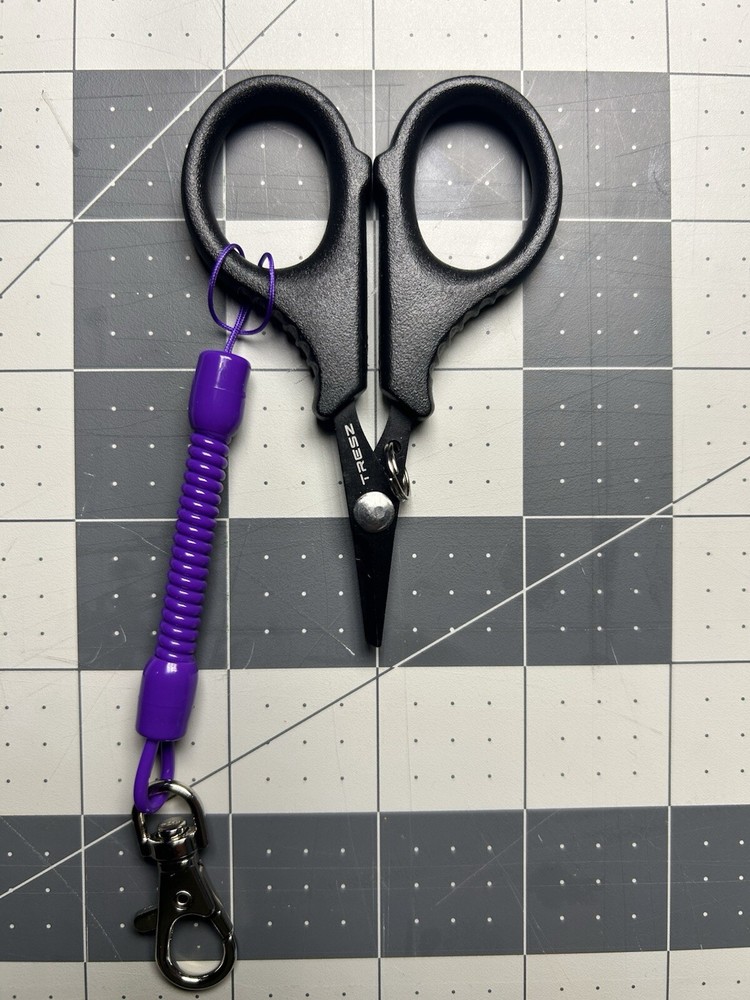 TRESZ Micro Braid Scissors, Cut Resistant Pouch And Lanyard. ￼