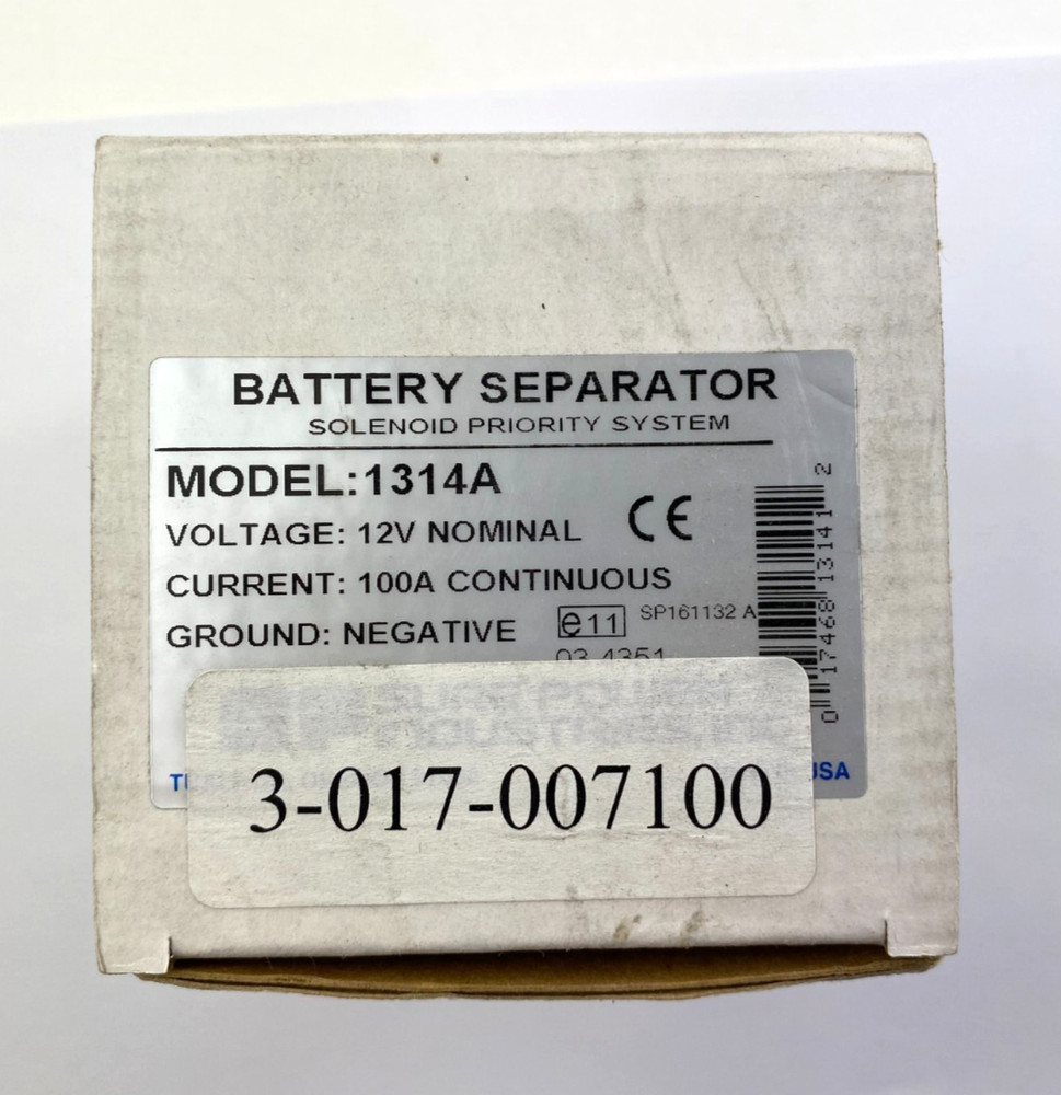 Sure Power 1314A Battery Separator - 12V 100A cont