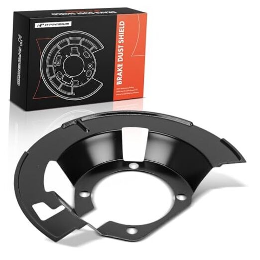 Front Driver Side Brake Dust Shield Compatible with Dodge Models - Front Left