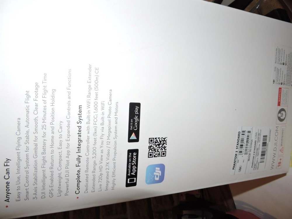 DJI Phantom 3 Standard Drone Sealed Box New