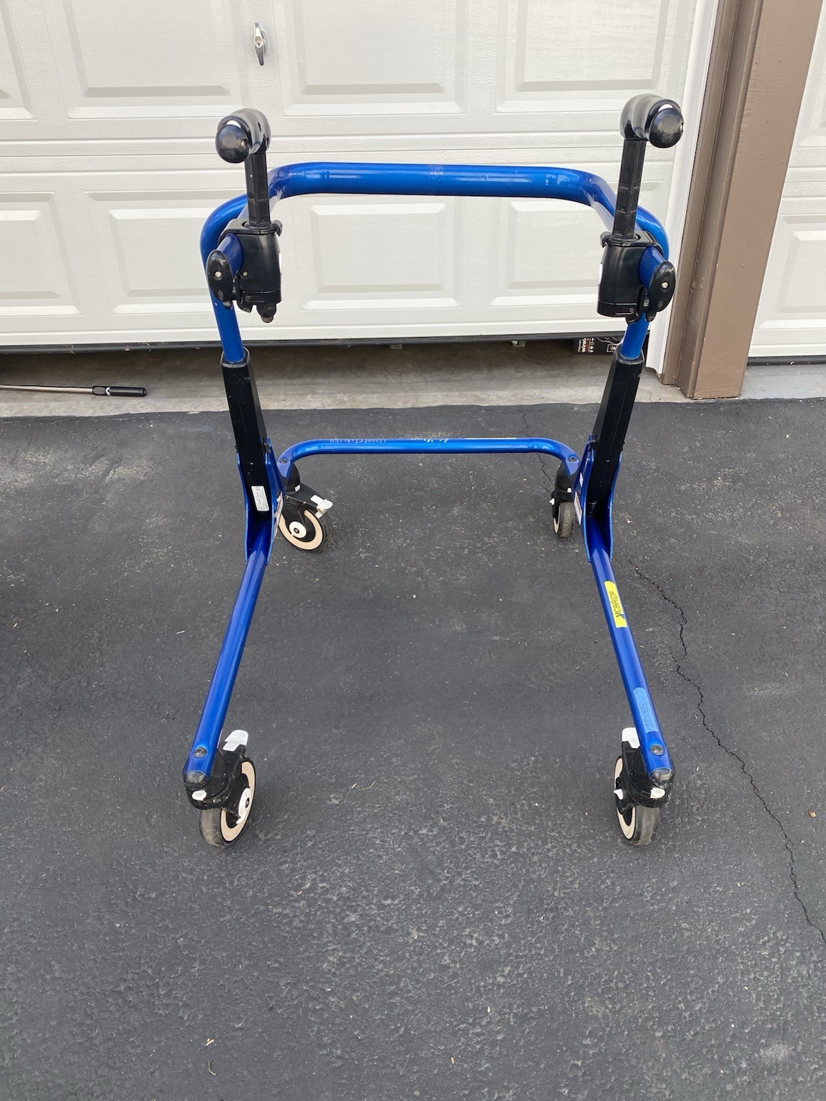 Rifton Pacer Adult Therapy Gait Trainer Large K503 200lb Cap Blue Mobility Aid