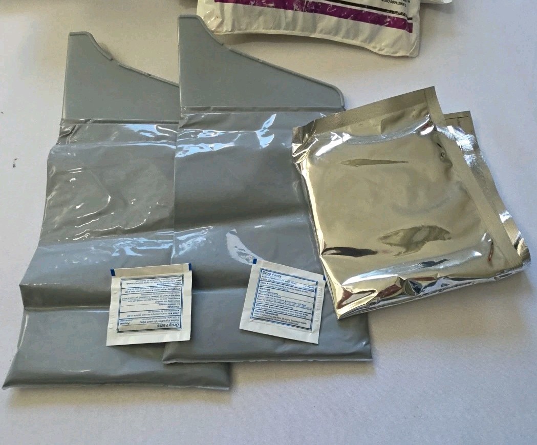 5 Brief Relief Daily Restroom Kits Portable Toilet For Solid & Liquid Waste