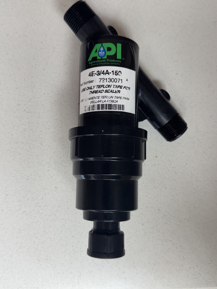 Spin Clean 4E-3/4A-150 3/4" MPT FILTER W/ FLUSH CAP