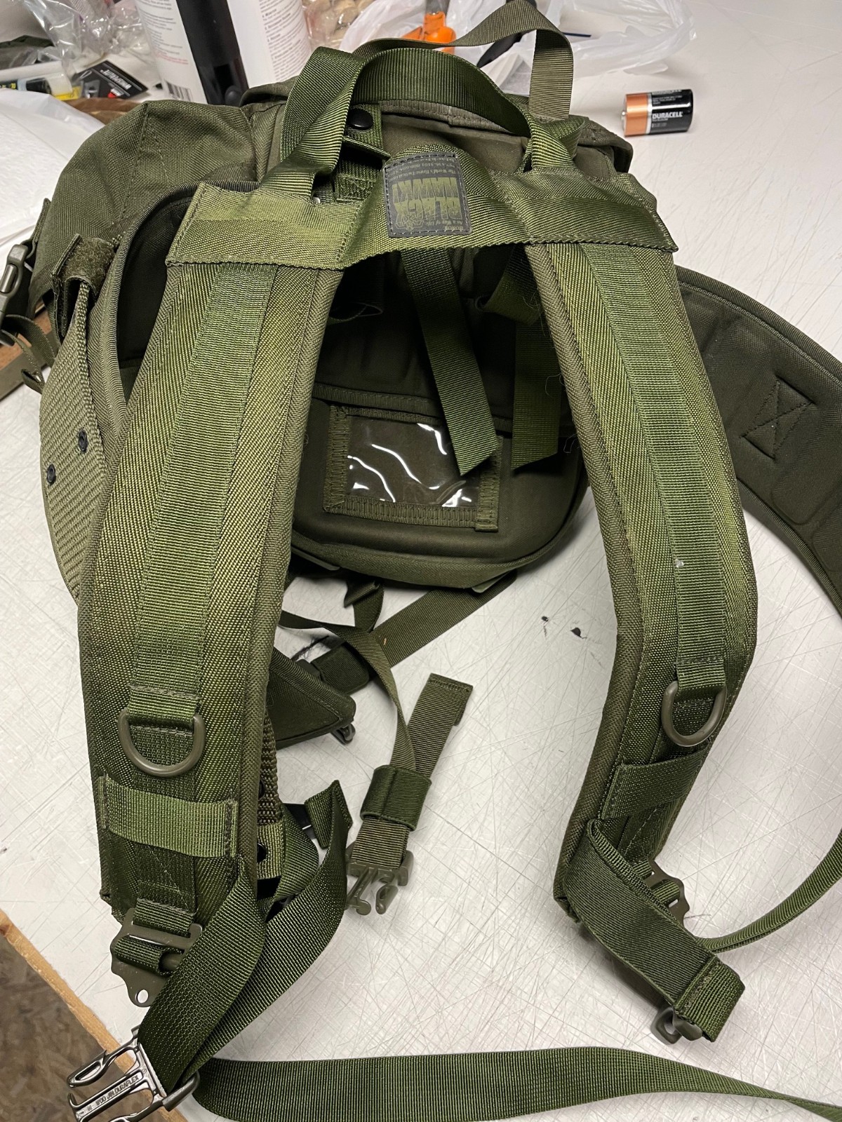 Blackhawk Load Bearing Suspenders with Belt and Sortie Patrol Pack