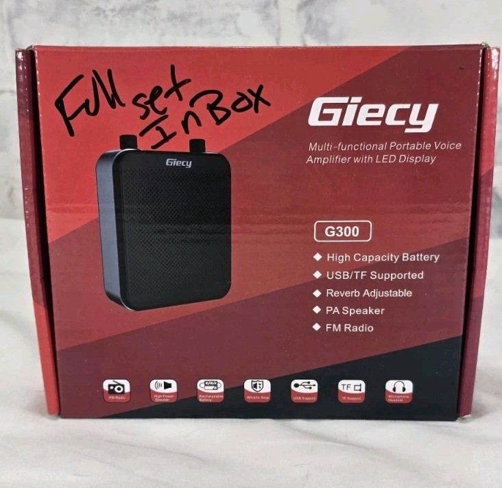 Giecy S300 Multi-Functional Portable Voice Amplifier