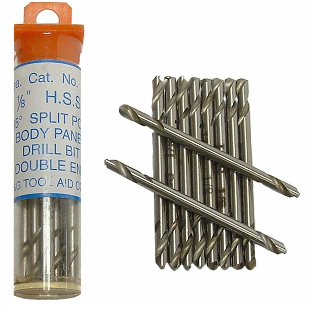 SG Tool Aid 1/8" Stubby Body Panel Drill Bit with Double Ends 15210