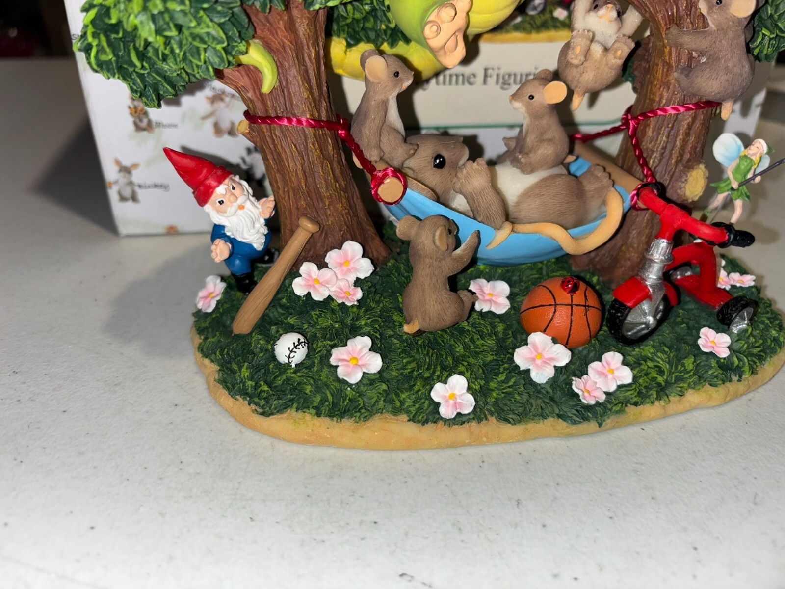 Charming Tails Storytime Figurine 98/598 Signed Dean Griff LE 300 NEW 6" RARE