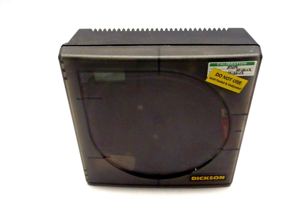 Dickson KT625 Temperature Recorder 6 Inch Missing Chart