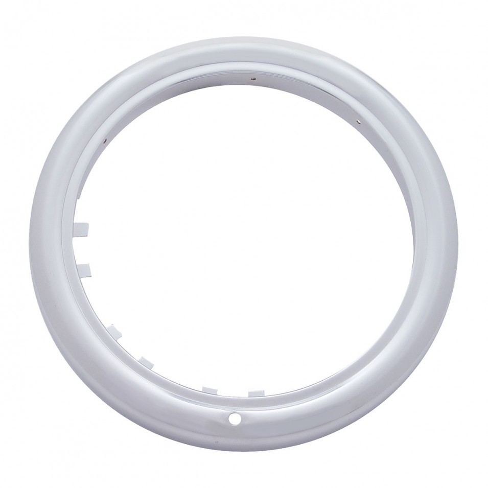 Peterbilt Style 7" Stainless "Classic" Headlight Bezel
