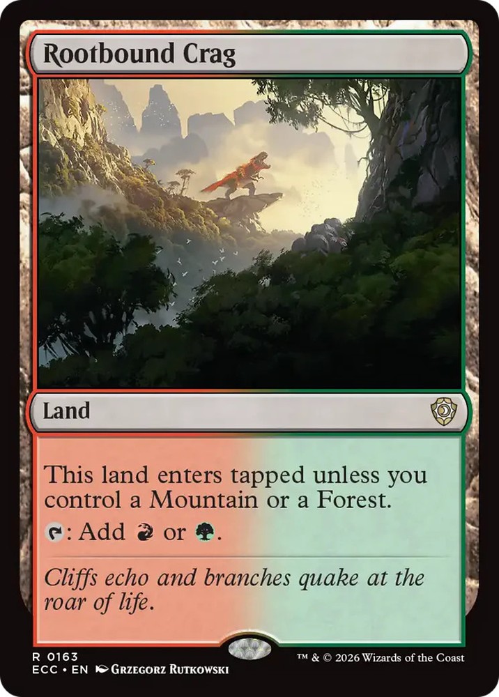 Rootbound Crag [Lorwyn Eclipsed Commander]
