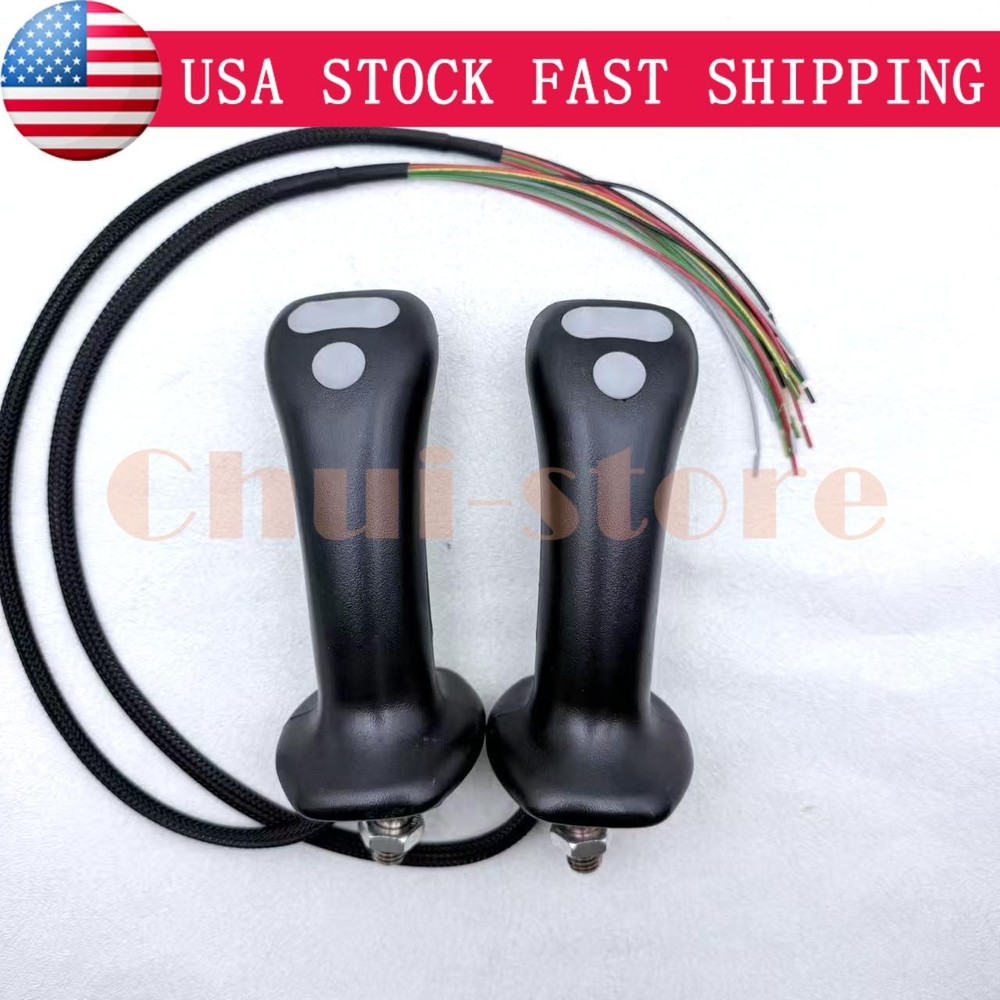 1 Pair For Rexroth Excavator Joystick Controller Handle Left + Right