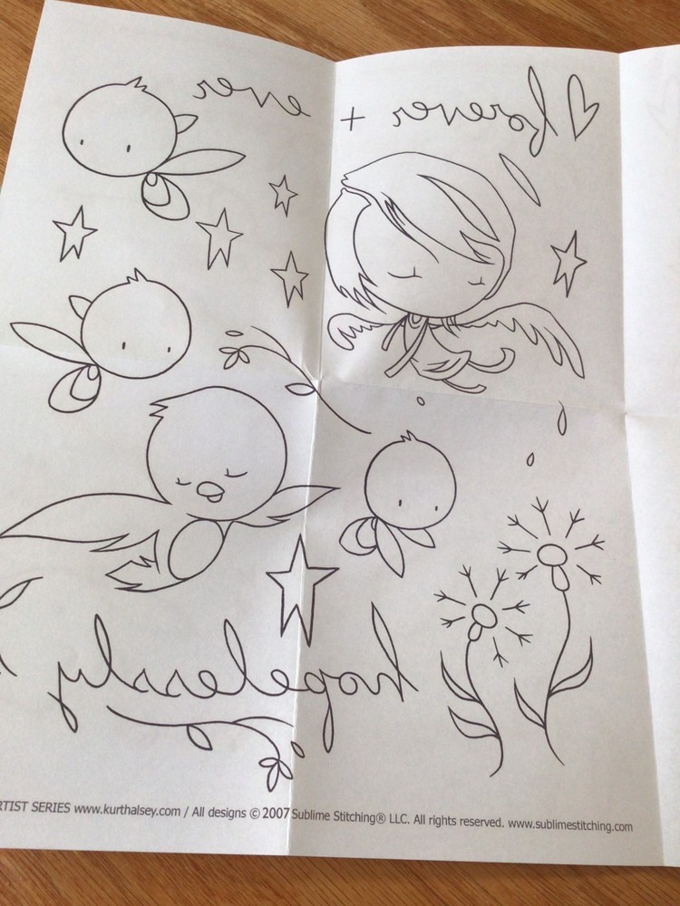 Sublime Stitching Embroidery Pattern Your Choice of One
