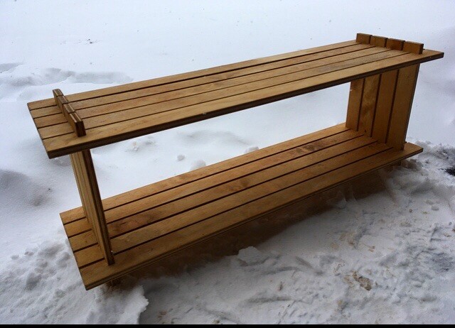 bench/ Coffee Table With Storage
